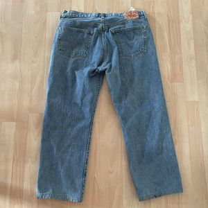 Levi's 501 Light Blue Jeans (Men's Size 38x32) Levi Strauss actual 35x27 (0365)